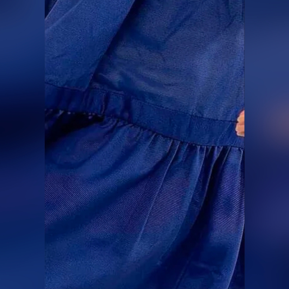 NWT Gretchen Scott Blue 3/4 Sleeve Dress XL - Picture 5 of 6